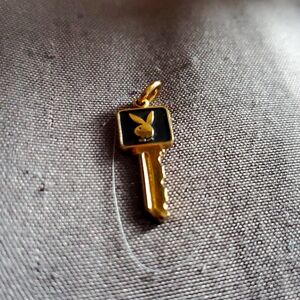 Vintage 1970's Playmate Key charm